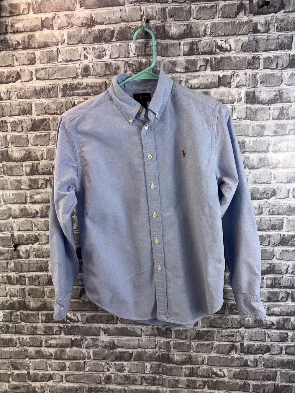 Ralph Lauren Light Blue Button-Down Oxford Shirt